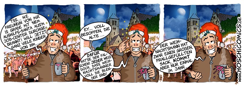 Hoschi-Comic #120: 'Weihnachten'